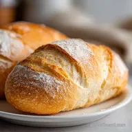 Crusty Italian Bread: 1 Loaf Rustic Artisan Bake
