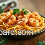 How to Make Delicious Saut&eacute;ed Shrimp Pasta with Spicy Creamy Sauce