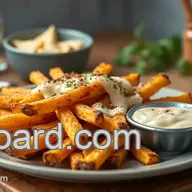 My Ultimate Baked Fries with Cheese Sauce & Spices: A Comfort Classic