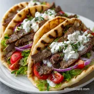 Easy Beef Gyros Recipe: Homemade with Tzatziki