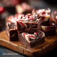 Christmas Fudge: Foolproof Dark Chocolate Peppermint Swirl Recipe