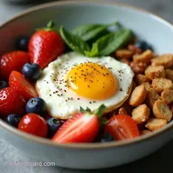 High Protein Cottage Cheese Breakfast Bowls Recipe