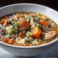 Crockpot Soup: The Hearty Chicken Wild Rice Slow Cooker Recipe