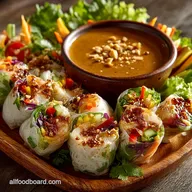 Foolproof Fresh Spring Rolls Recipe Gỏi Cuốn with Silky Peanut Sauce