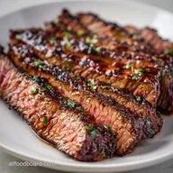 Easy Grilled Flank Steak for 4 Servings