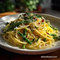 Pasta Primavera: Vibrant Lemon Parmesan Recipe