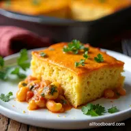The Fiesta Bake Cheesy Mexican Cornbread Casserole Recipe