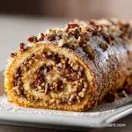 Pecan Pie Cake Roll: Best Pecan Cake Roll Recipe (Showstopper)