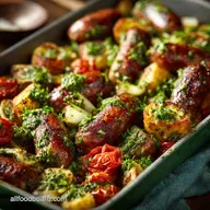 The Cheerio Traybake Speedy Pesto Sausage Easy Dinner Recipes