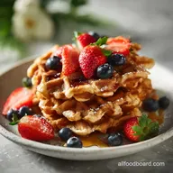 Protein Waffles: Ready in 10 Minutes