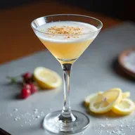 The Glacial Glimmer Snowflake Martini Creamy Easy