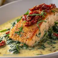 Tuscan Salmon: 35-Minute Creamy Sun-Dried Tomato Recipe