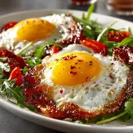 Eggs Over Easy Breakfast Salad Start Your Day Right