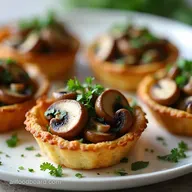 Enchanted Forest Savory Mushroom Tarts Easy Recipe