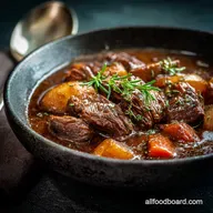 Fall Crockpot Dinner Recipes Hearty Stout Beef Stew Set it and Forget it