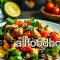 Easy & Vibrant Fiesta Chicken Salad: A Flavorful Family Favorite