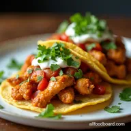 Mexican Rotisserie Chicken Tostadas Fiesta in Minutes