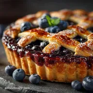 The Ultimate Flaky AllButter Blueberry Pie Recipe No Runny Filling