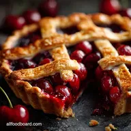 Foolproof Classic Cherry Pie Recipe Flaky Crust Tart Almond Filling
