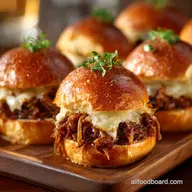 Slider Recipes: Glorious French Onion Beef Cheddar Sliders