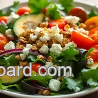 Fresh & Flavourful Spring Mix Salad with Honey-Lemon Vinaigrette