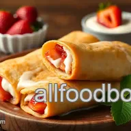 Indulgent Fried Strawberry Chimichangas with Creamy Filling: A Family Favorite!