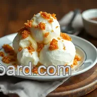 Indulge in Fried Vanilla Ice Cream with Crunchy Bliss: A Sweet Treat for All