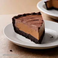 Frozen Chocolate Peanut Butter Dream Pie Easy NoBake Recipe