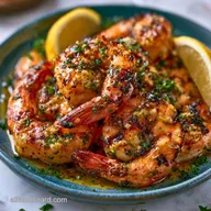 Garlic Butter Grilled Shrimp in 20 Min