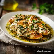 Chicken Breast Recipe with Garlic and Herbs: 25 Min