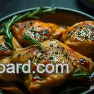 Juicy Garlic Herb chicken thighs recipe: Weeknight Winner!