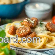 How to Make My Grandmother's Cooked Garlic Sausage Creamy Pasta Dish