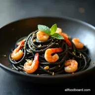 The Black Counts Feast Dramatic Squid Ink Vampire Pasta