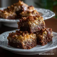 German Chocolate Brownies: Fudgy Recipe With Coconut Pecan