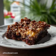 Amazing German Chocolate Brownies: Velvety Cocoa Base