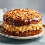 German Chocolate Cake Perfection for 12 Servings