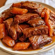 German Pot Roast with Red Wine Vinegar