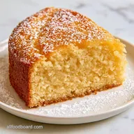 German Sour Cream Cake in 1 Hour