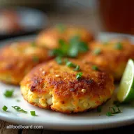 The Golden Crunch Chicken Patties Juicy Inside Crispy