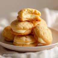 Gooey Butter Cookies with Yellow Cake Mix: Molten Centers