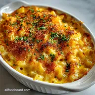 Gourmet Baked Mac and Cheese with Bacon Crust