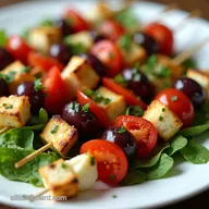 Greek Salad Skewers Summer on a Stick