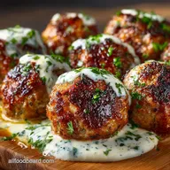 Greek Turkey Meatballs with Tzatziki My Healthy Easy Recipe