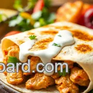 Grill Chicken Chipotle Ranch Burrito