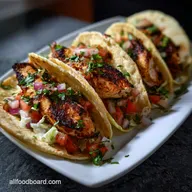 Grilled Chicken Street Taco: Smoky Charred Flavor