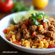 Ground Turkey Taco Bowls with Cauliflower Rice Fiesta