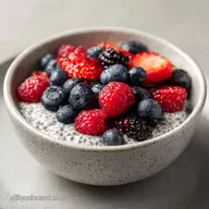 Berry Chia Pudding with Coconut Milk