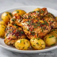 Healthy Slow Cooker Chicken with Potatoes