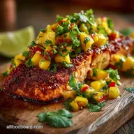 Healthy Summer Dinner Recipes: Crispy Salmon with Mango Salsa