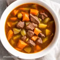 Easy Beef Vegetable Soup Recipe Grandmas Comfort